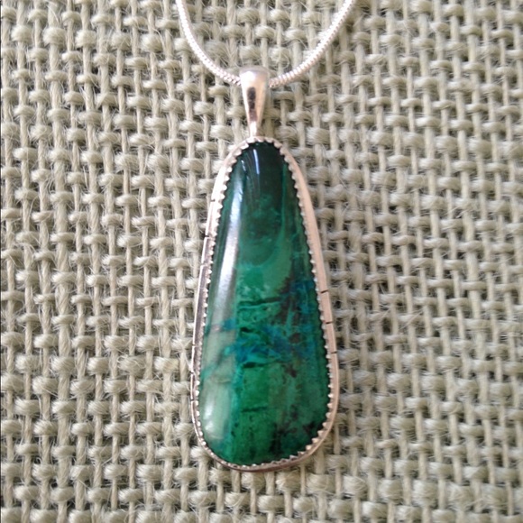 Designs By Lori~DBL Jewelry - 💙18.5 Ct Chrysoprase Pendant